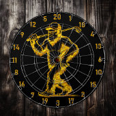 Cible De Fléchettes Bullseye ou Bust : Style Bigfoot