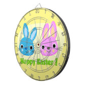 CIBLE DE FLÉCHETTES BUNNIES "HAPPY EASTER" (Devant droit)