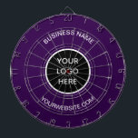 Cible De Fléchettes Business Logo Purple Company Promotional Modern<br><div class="desc">Business logo,  purple,  company,  modern,  branding,  promotional,  elegant,  dartboard.</div>