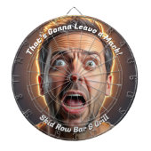 Cible De Fléchettes Ça va laisser une marque drôle (Devant)