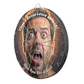 Cible De Fléchettes Ça va laisser une marque drôle (Devant droit)