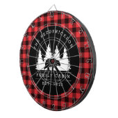 Cible De Fléchettes Cabine de la forêt d'ours de bison à plat personna (Devant droit)