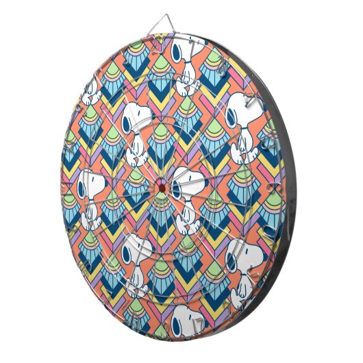 Cible De Fléchettes cacahuètes | Snoopy Deco Dreams Motif (Devant droit)