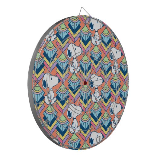 Cible De Fléchettes cacahuètes | Snoopy Deco Dreams Motif (Devant gauche)
