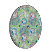 Cible De Fléchettes cacahuètes | Snoopy Mint Green Deco Dreams Motif (Devant gauche)