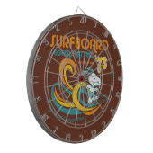 Cible De Fléchettes cacahuètes | Snoopy Surboard Longboard Competition (Devant gauche)