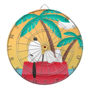 Cible De Fléchettes cacahuètes Snoopy Tropical Deco Dreams