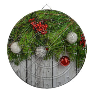 Cible De Fléchettes Cadre de Noël décoratif