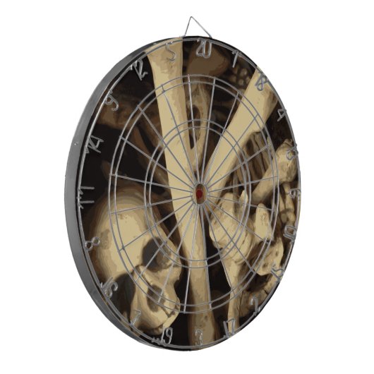 Cible De Fléchettes Caldron des os. (Devant gauche)