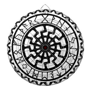 Cible De Fléchettes Calendrier de la rune solaire celtique Viking