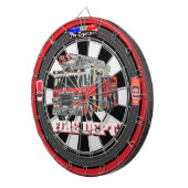 Cible De Fléchettes Camion pompier (Devant droit)