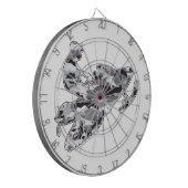 Cible De Fléchettes Camoflage gris Motoneige (Devant gauche)