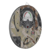 Cible De Fléchettes Camouflage de l'armée de la radio désertique. (Devant gauche)