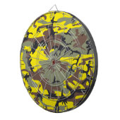 Cible De Fléchettes Camouflage jaune et Brown, Militaire, Armée (Devant droit)