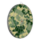 Cible de fléchettes camouflage vert (Devant gauche)