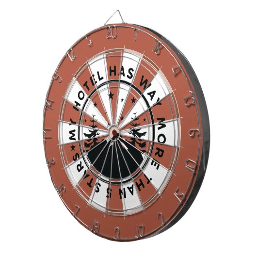 Cible De Fléchettes Camping (Devant droit)