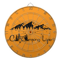 Camping-Aventures de plein air-Cible de fléchettes