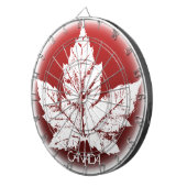 Cible de fléchettes Canada Souvenir Cibles de fléc (Devant droit)