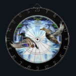 Cible De Fléchettes Canards de Mallard<br><div class="desc">Canards en vol</div>