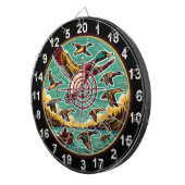 Cible De Fléchettes Canards dynamiques au-dessus de la conception de l (Devant droit)