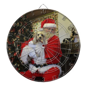Cible De Fléchettes Caoutchouteux et Père Noël