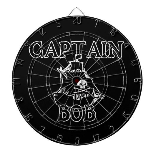 Cible De Fléchettes Capt Bob (Devant)
