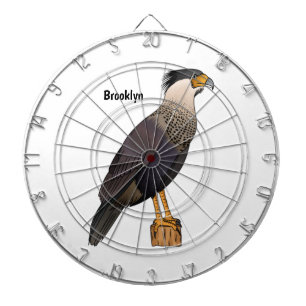 Cible De Fléchettes Caracara en berceau dessin animé