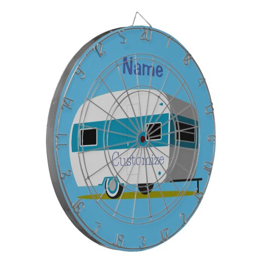 Cible De Fléchettes Caravan Camper RV Thunder_Cove (Devant gauche)