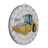 Cible De Fléchettes Caricature à rouleaux de route (Devant gauche)