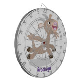 Cible De Fléchettes Caricature de chèvre billy joyeux (Devant gauche)