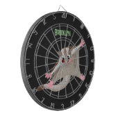 Cible De Fléchettes Caricature de planeur de sucre joyeux (Devant gauche)