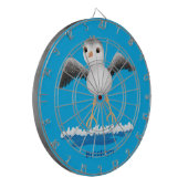 Cible De Fléchettes Caricature en bécasseau mignon (Devant gauche)