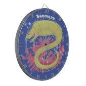 Cible De Fléchettes Caricature humoristique murène verte (Devant gauche)