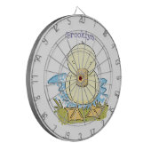 Cible De Fléchettes Caricature jaune mignon pour canard bébé (Devant gauche)