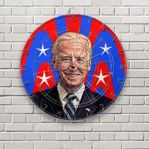 Cible De Fléchettes Caricature Joe Biden