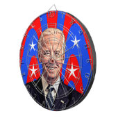 Cible De Fléchettes Caricature Joe Biden (Devant droit)