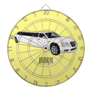 Cible De Fléchettes Caricature limousine