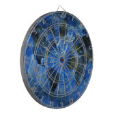 Cible De Fléchettes Carte bleue tourbillonnante du monde d'Arylic (Devant gauche)