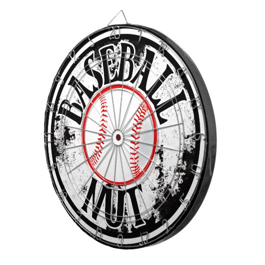 Cible De Fléchettes Carte de fléchettes de baseball (Devant droit)