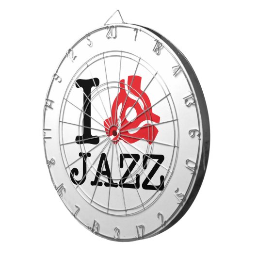 Cible De Fléchettes Carte I 45 Jazz (Devant droit)