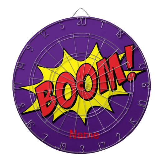 Cible De Fléchettes Cartoon Boom Thunder_Cove (Devant)