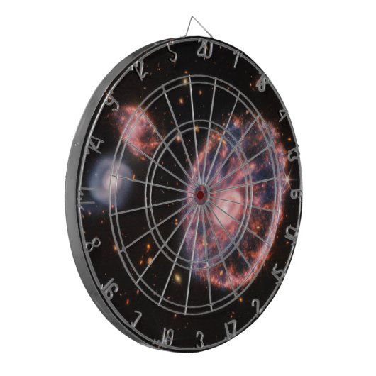 Cible De Fléchettes Cartwheel Galaxy, James Webb Télescope Spatial (Devant gauche)