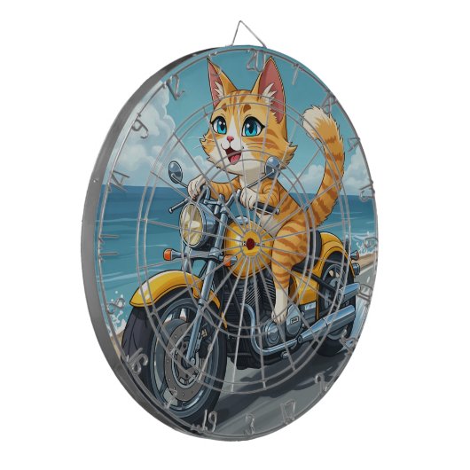 Cible De Fléchettes Cat drôle (Devant gauche)