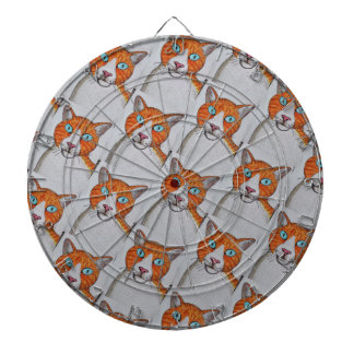 Cible De Fléchettes Cat patterned Dartboard