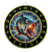 Cible De Fléchettes Catch the Thrill avec le style basse (Devant)