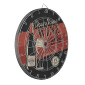 Cible De Fléchettes Cave à vin personnalisée Bouteille Salle de dégust (Devant gauche)