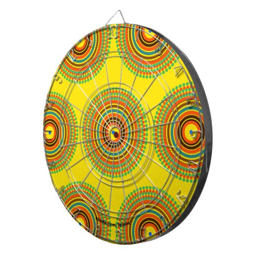 CIBLE DE FLÉCHETTES CERCLES (Devant droit)