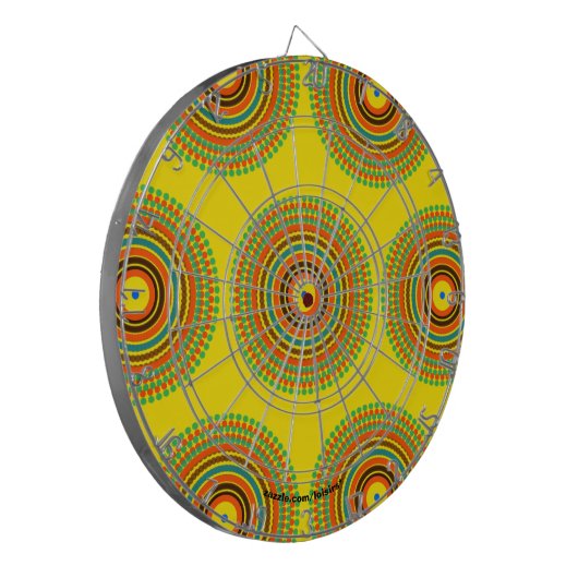 CIBLE DE FLÉCHETTES CERCLES (Devant gauche)