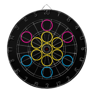 Cible De Fléchettes Cercles panSacrés
