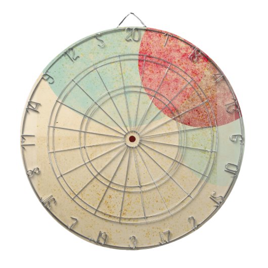 Cible De Fléchettes Cercles vintages (Devant)